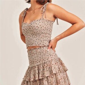 Reset by Jane two peice set tan color